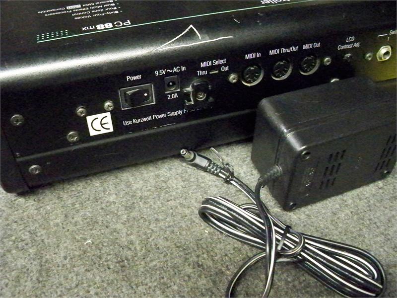 Kurzweil PC 88 Power Supply Adaptor