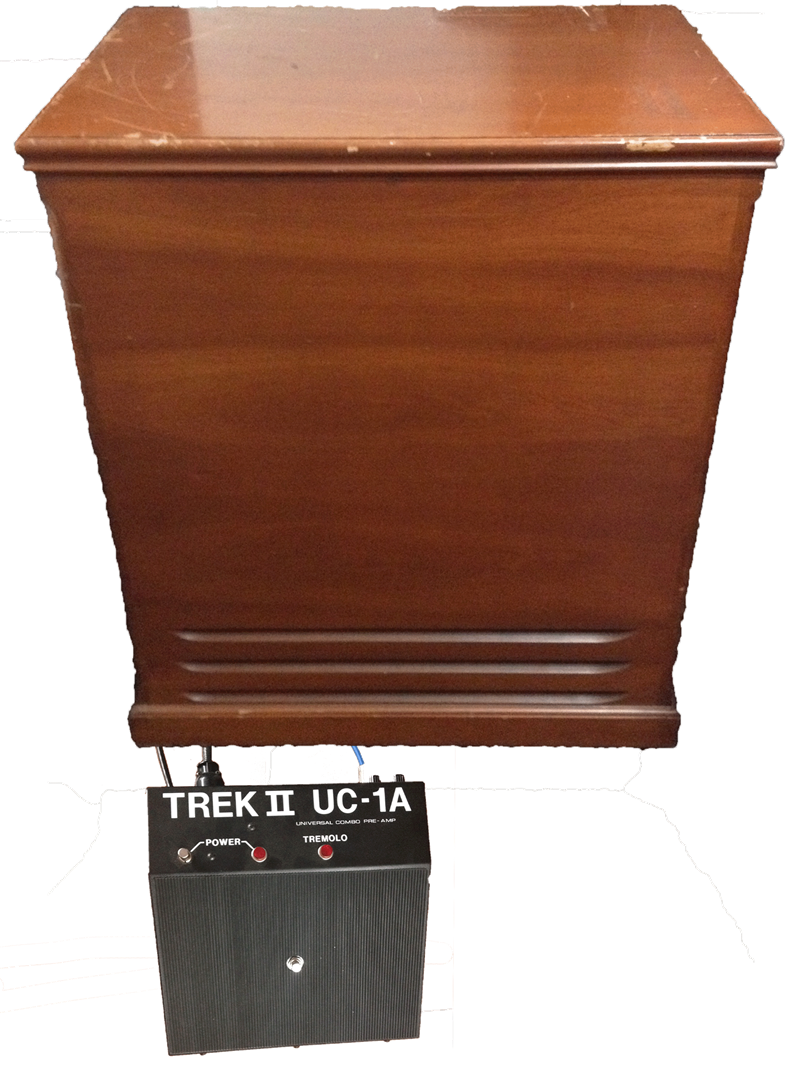 Leslie Speaker with Trek II pre amp